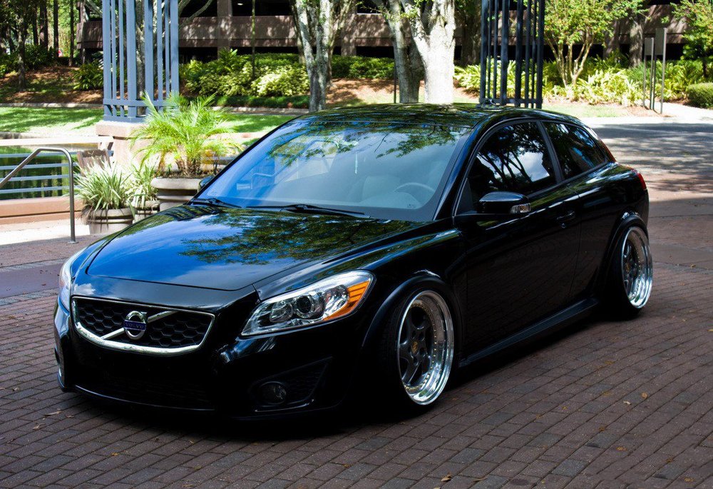 《红与黑》—volvo c30改装赏析 - 中国沃尔沃改装网